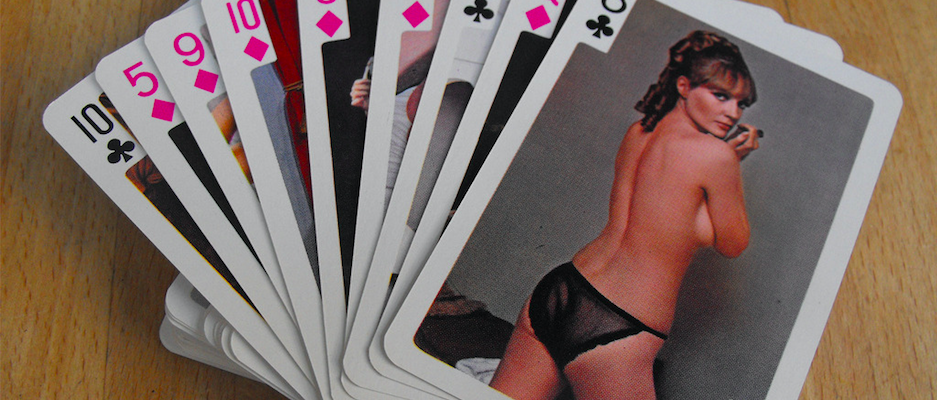 Sexy playing cards